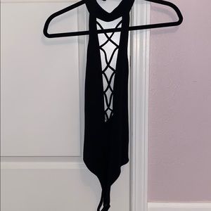 Black bodysuit